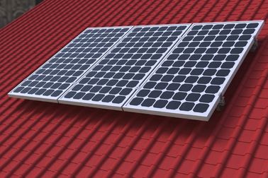 Roof Solar Mounting Aluminium Profile System , Custom Aluminum Extrusions