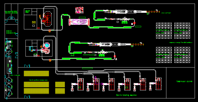 خط إنتاج المياه المعدنية الشربية الكامل الآلي 4