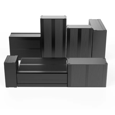 custom Digital Communication aluminum electronic enclosure box battery enclosure