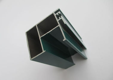 Sun Room Green Window Aluminium Profile Anodised / Electrophoresis Surface Treatment