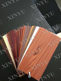 Wood grain transfer Aluminium Window Profiles for decoration material