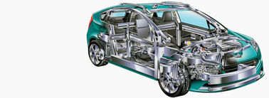 10000 Press Aluminium Extrusion Profiles for Bus and Automobile Manufacturing